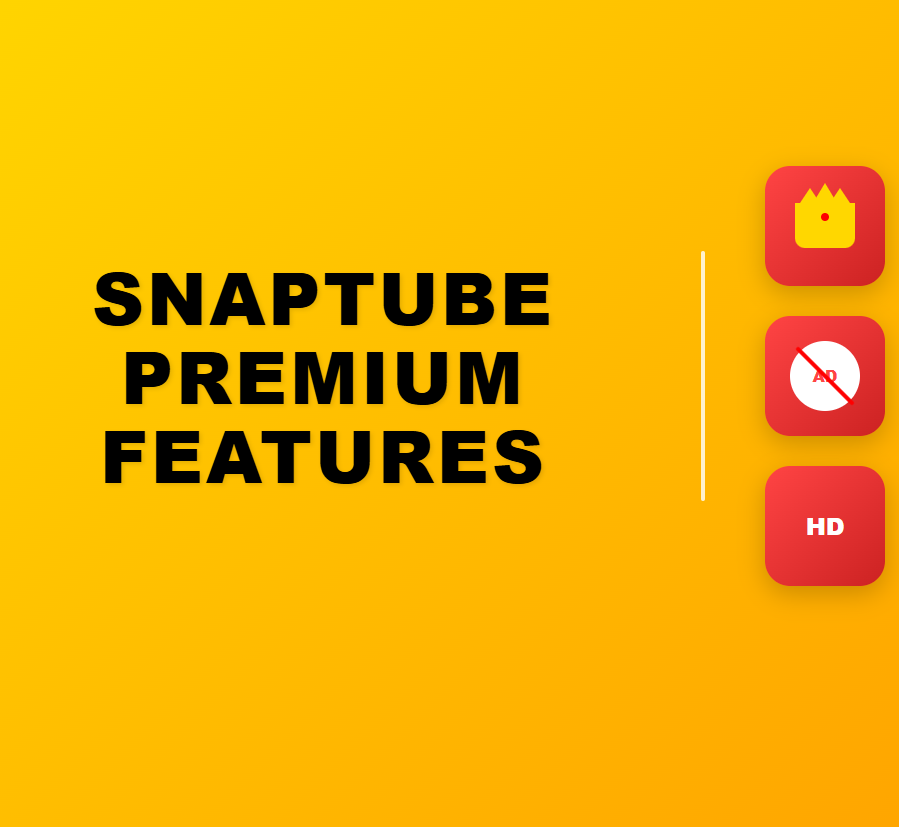 SnapTube Premium Features